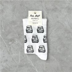 Носки белые «Стоун»