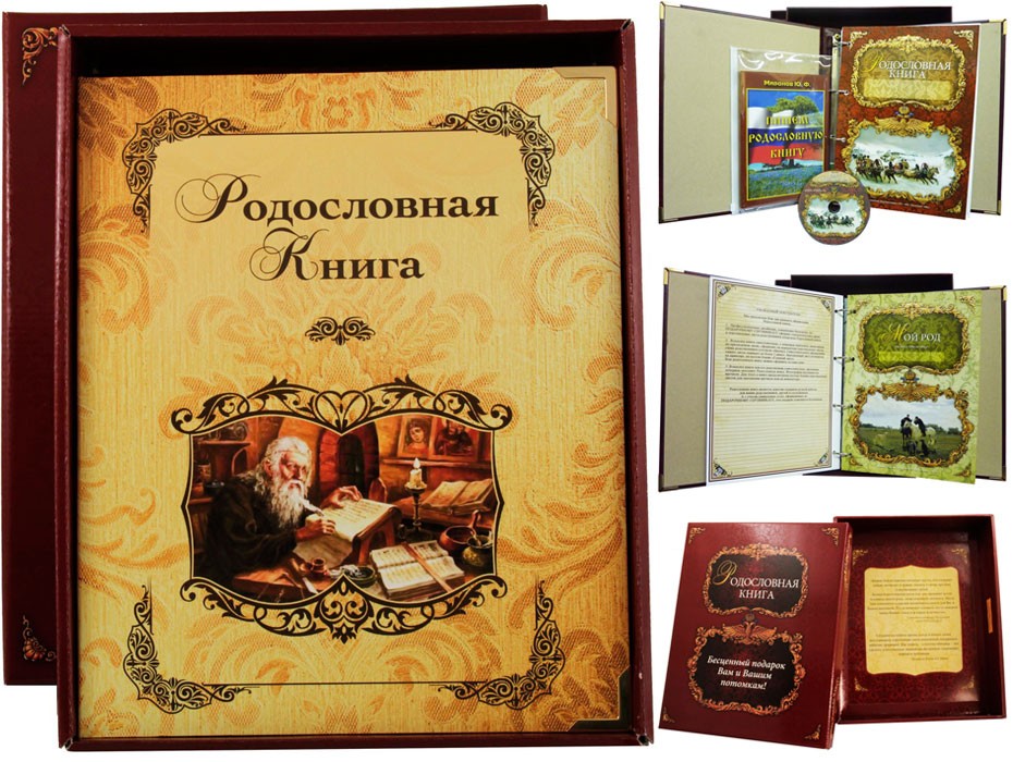 Дизайн родословной книги