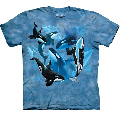 Футболка The Mountain 3D Orca Collage 