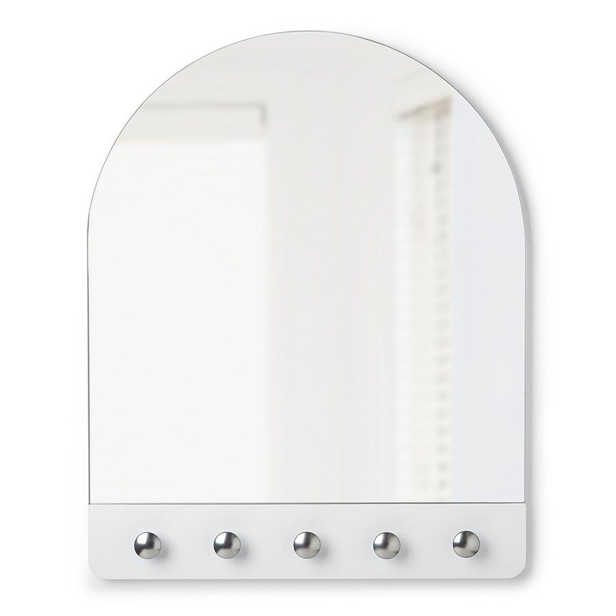 Зеркало с крючками в прихожую Peek