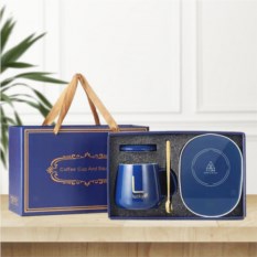 Подарочный набор 'Lucky' – кружка с подставкой для подогрева