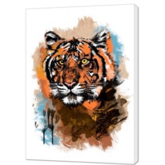 Картина на холсте Тигр, 50 х 70 см