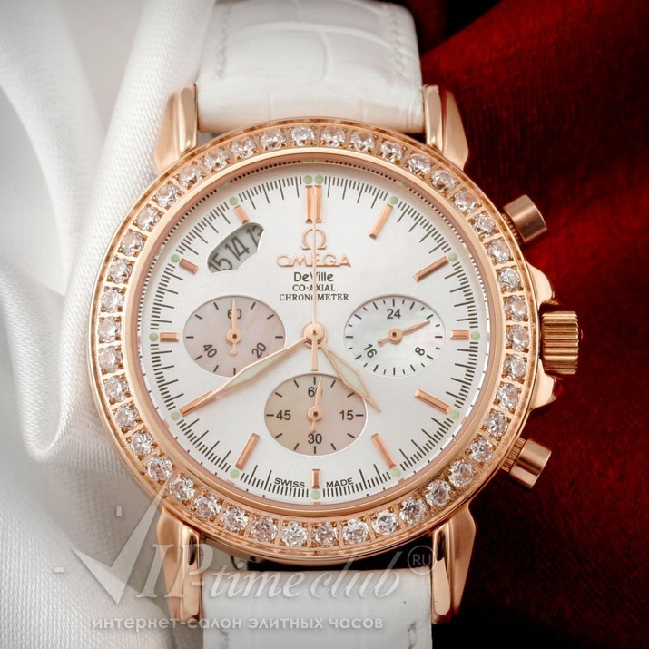 Часы De Ville Co-Axial Chronograph Omega № 185.10