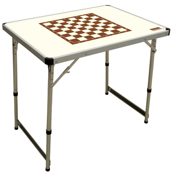 Стол шахматный Camping Chess Table Ivory