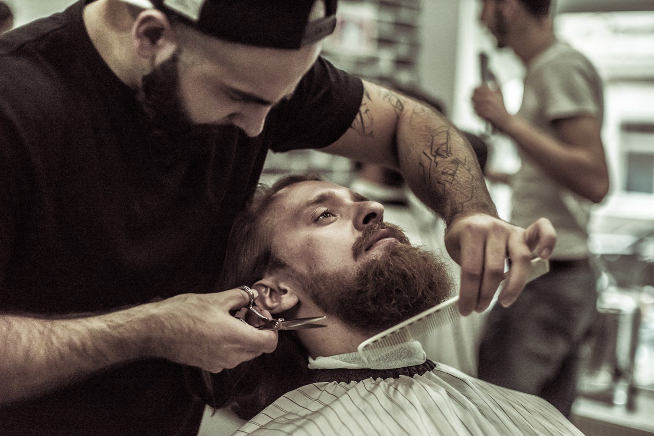 Barbershop мужская парикмахерская для истинных ценителей джентльменского об...