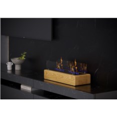 Консольный биокамин из ценных пород дерева Whisper Natur