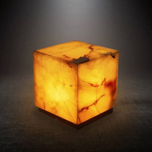 Светильник в корпусе из натурального оникса Эшли