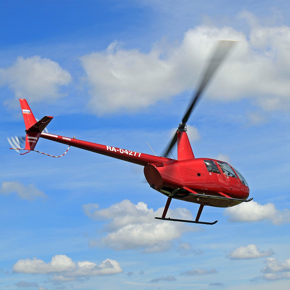 Полет на вертолете Robinson r44