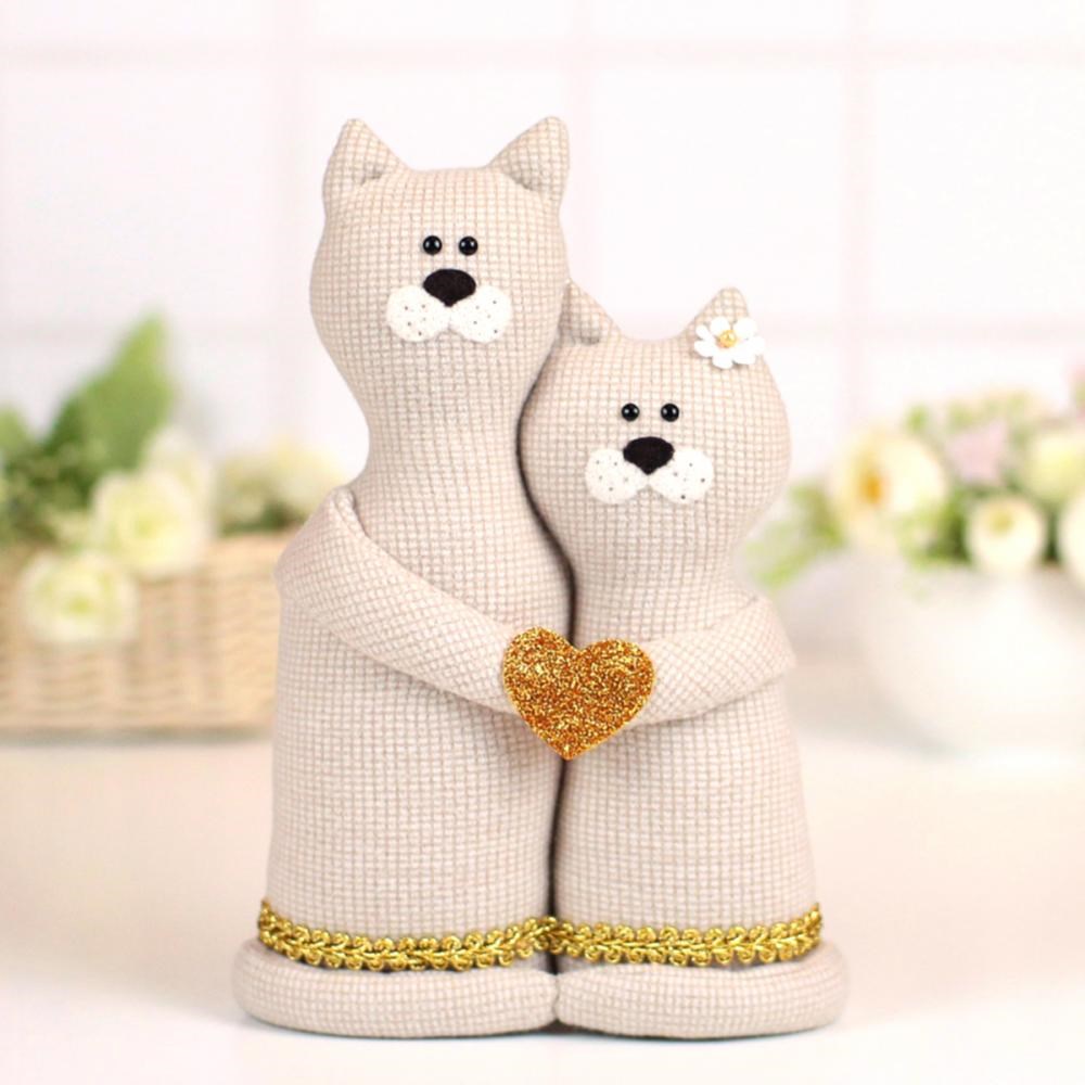 Подарок на свадьбу, годовщину «Котики Неразлучники»