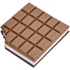 Блокнот с ароматом шоколада
