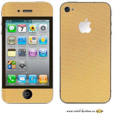 Наклейка на iPhone 4S