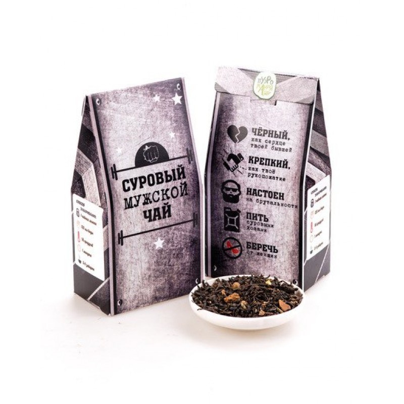 Подарочный чай Cуровый мужской чай