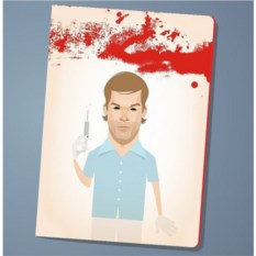 Обложка на паспорт Dexter