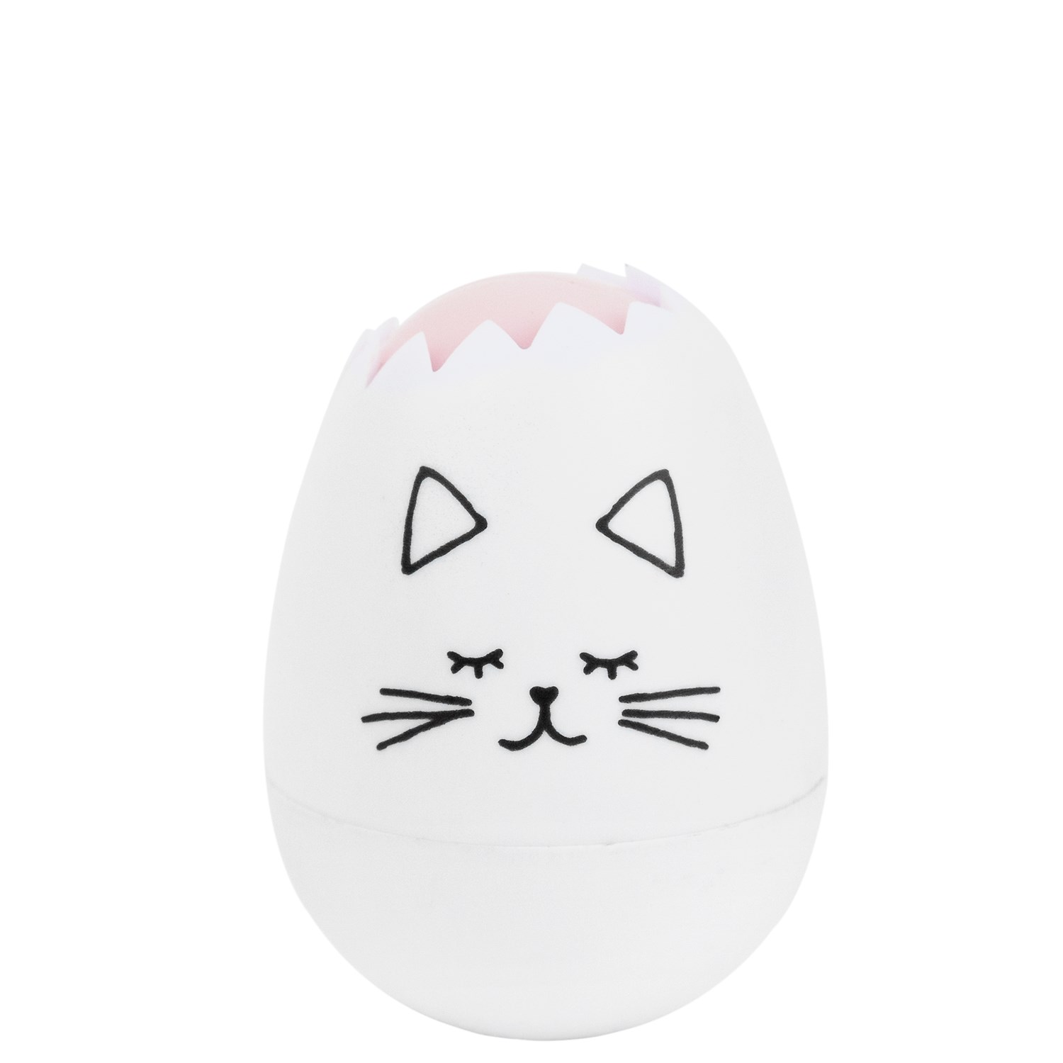 Корректор Яйцо (котик белый)