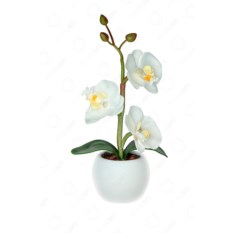 Светодиодный светильник Орхидея mini белая