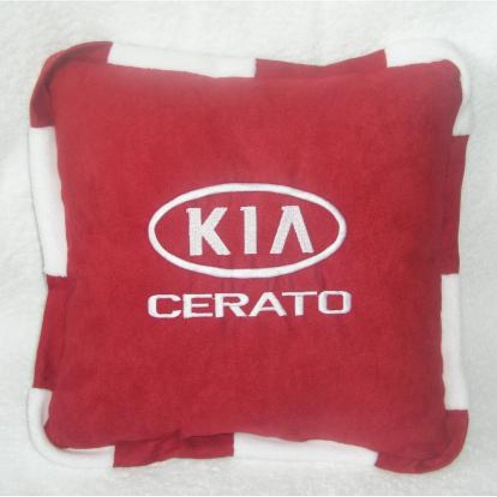 Подушки киа купить. Подушка Киа. Автомобильная подушка Kia. Подушки с красной для авто. Подушка Киа красная.