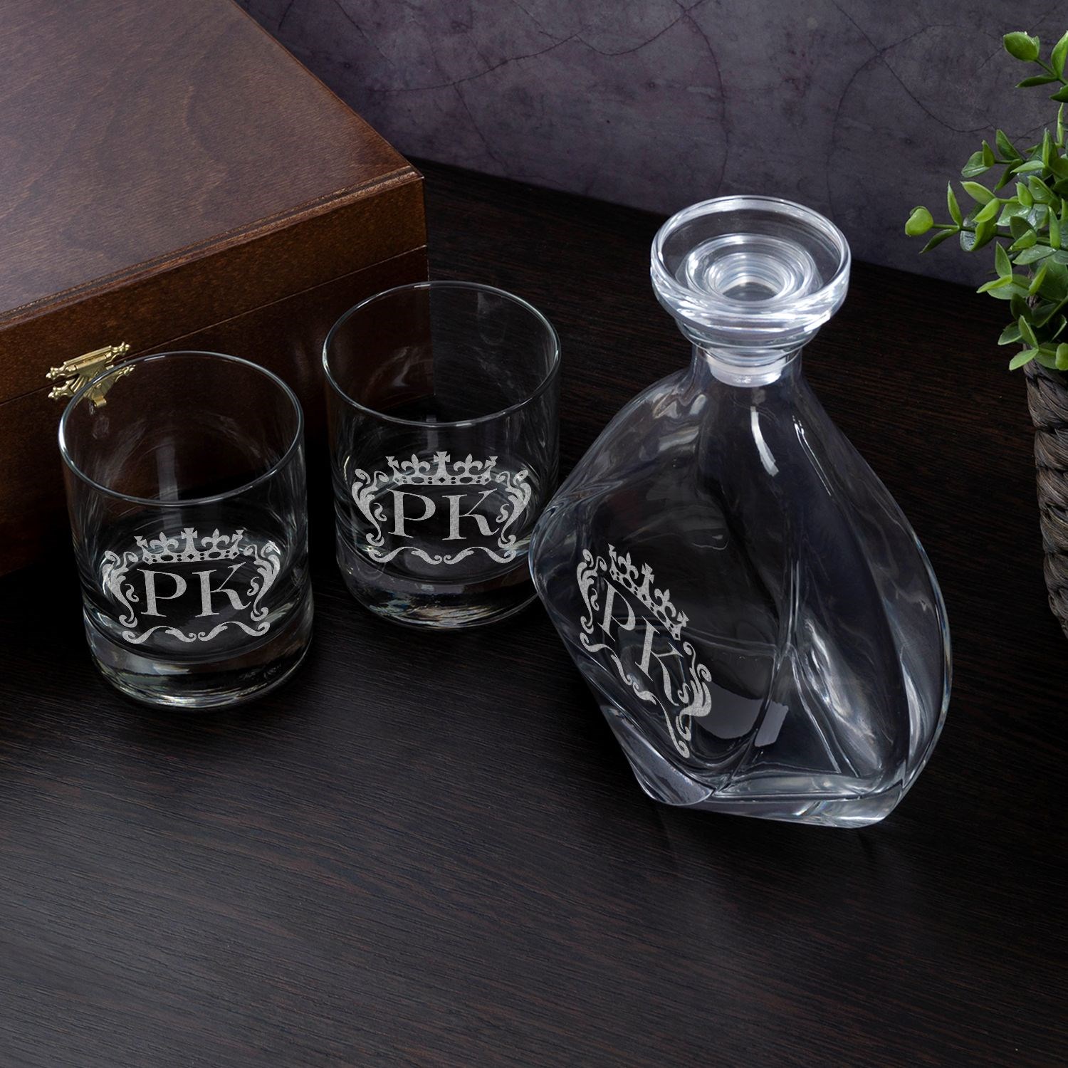 Подарочный набор Империал с инициалами