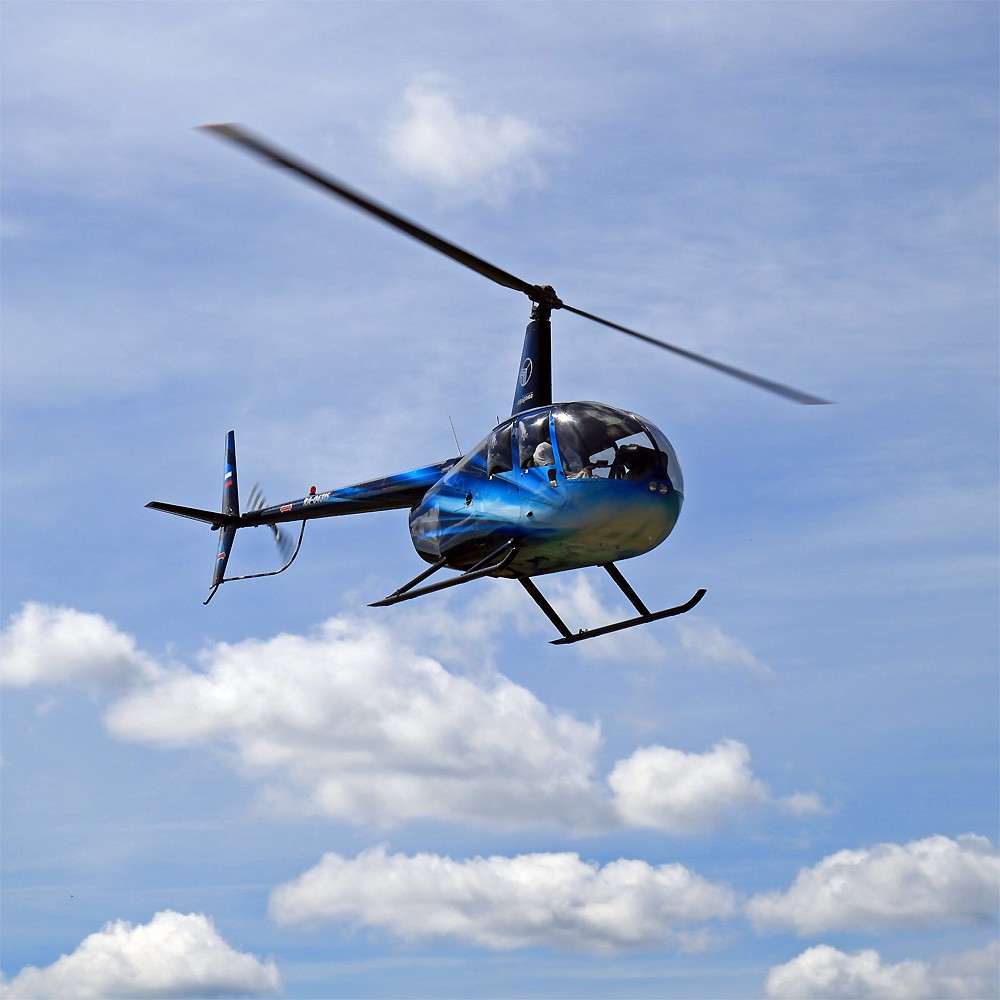 Полет на вертолете Robinson r44