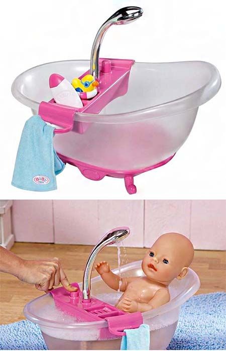 Интерактивная ванна для куклы BABY born, ZAPF CREATION