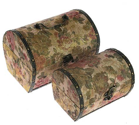 Набор шкатулок-сундучков Изящная шкатулка