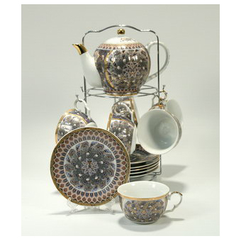Чайный сервиз «Перья»