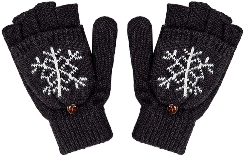 Перчатки-варежки с откидным верхом GSMIN Shelter Snow