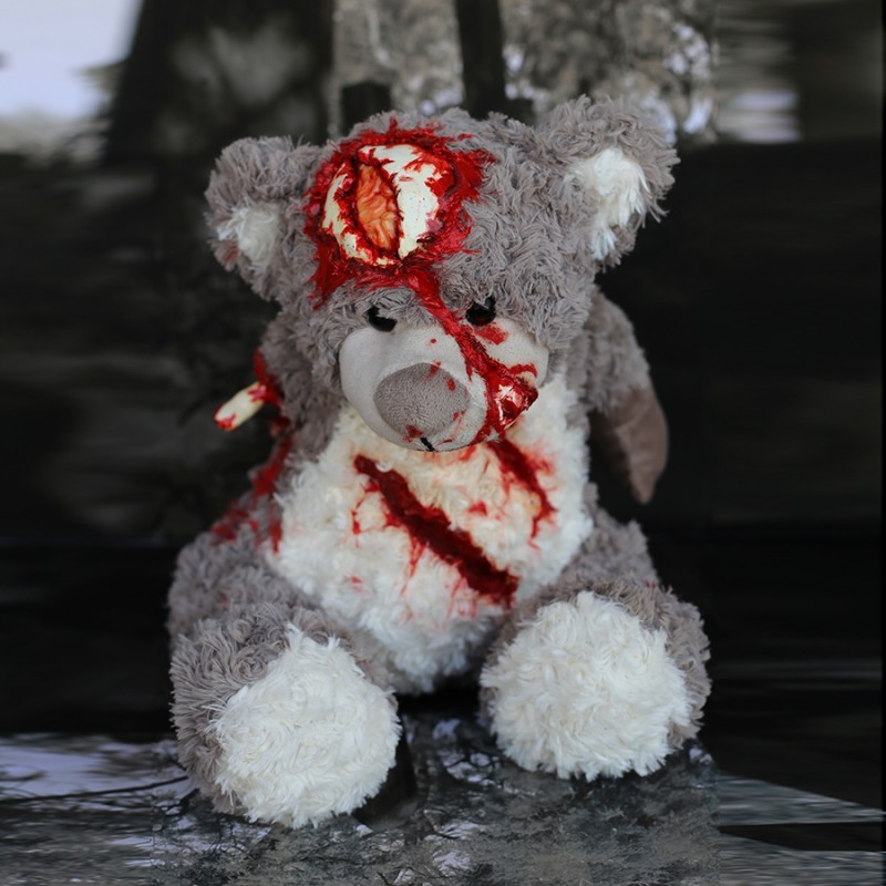 Игрушка Walking Ted One Handed - медведь-зомби ручной работы