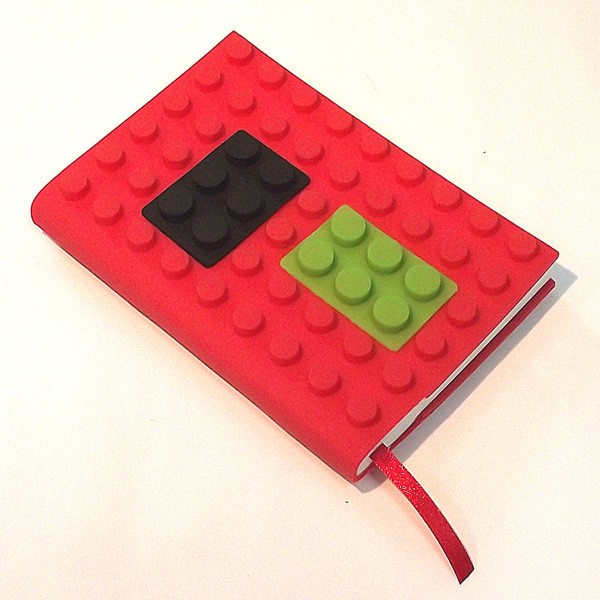 Блокнот Lego красный