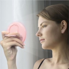 Портативное зеркало для макияжа со светодиодной подсветкой