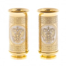 Набор из 2 стопок Герб РФ