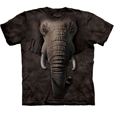 Футболка The Mountain 3D Elephant Face