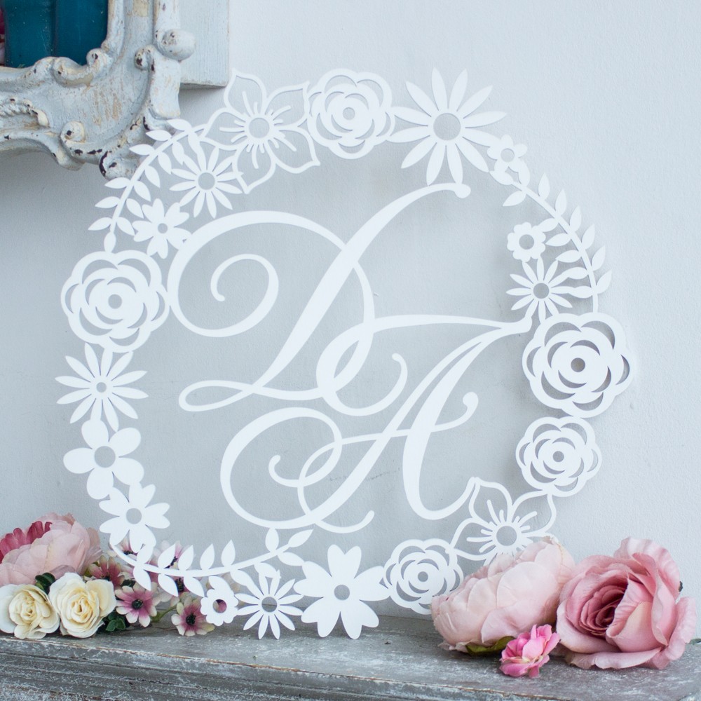 Буквы для декора свадьбы