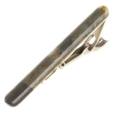 Зажим для галстука из лабрадора в подарочном футляре