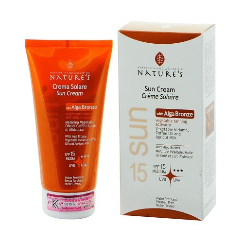 Солнцезащитный крем SPF-15 Nature's