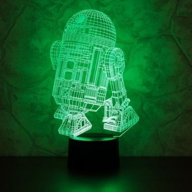 3D светильник R2-D2