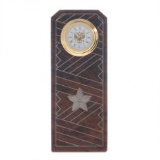 Часы Погон: генерал-майор из обсидиана