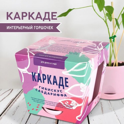 Набор для выращивания растений «Тысяча листьев Каркаде»