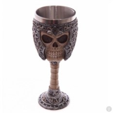 Бокал на ножке Череп