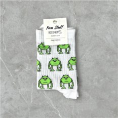 Носки белые «Майк Вазовски»