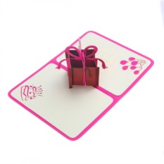 Объемная открытка Подарок