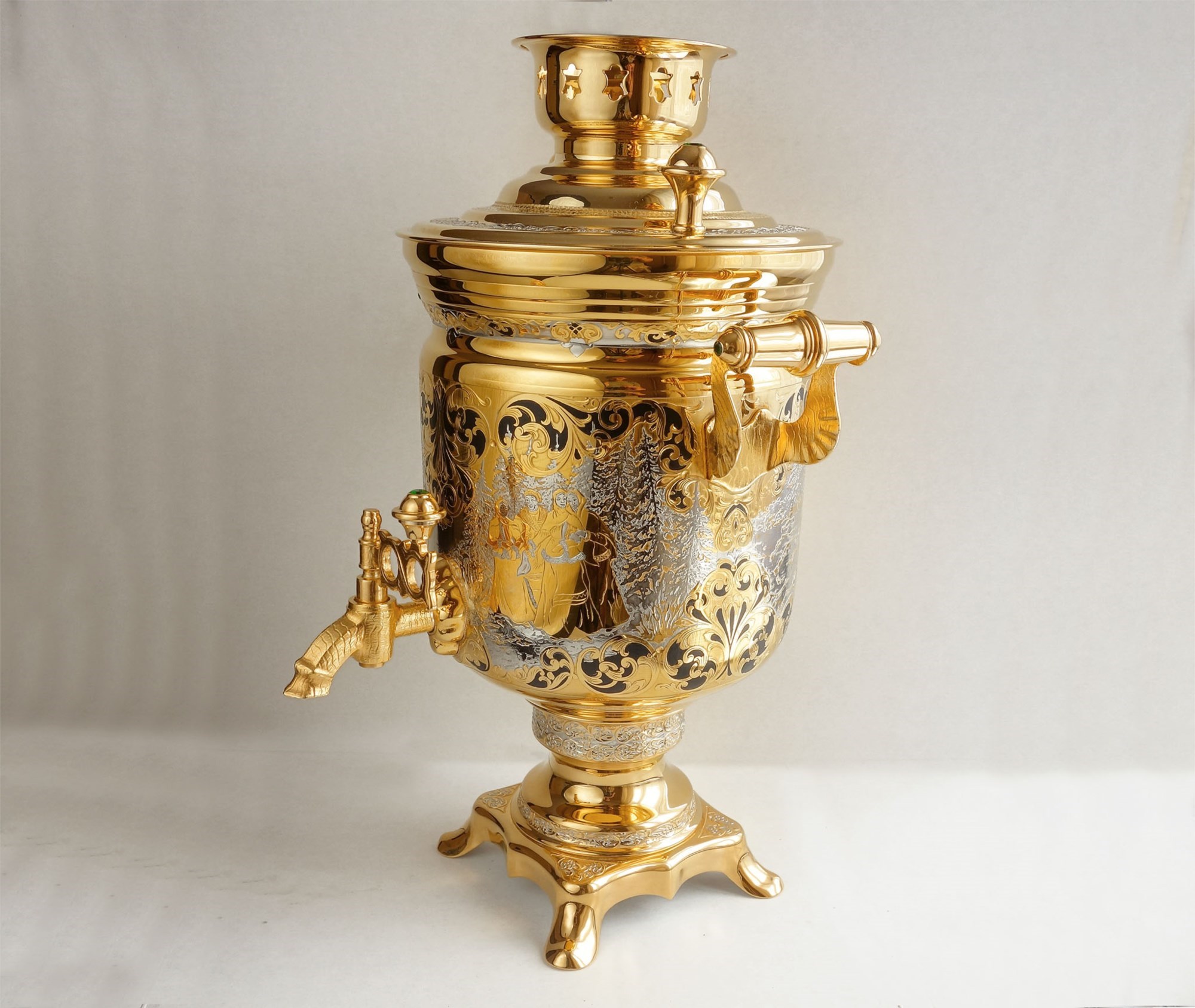 Красивый самовар