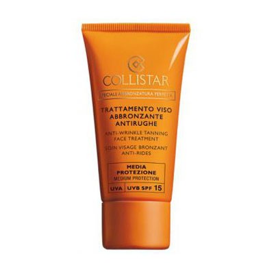 Крем солнцезащитный против морщин для лица SPF 15