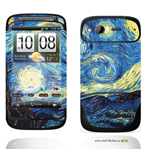 Наклейка Винил с корицей (HTC Desire S)