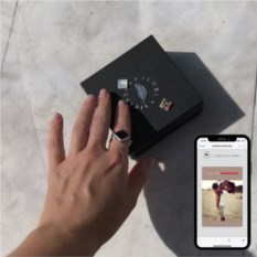 HI-TECH кольцо с живым посланием Mellish Авантюрин