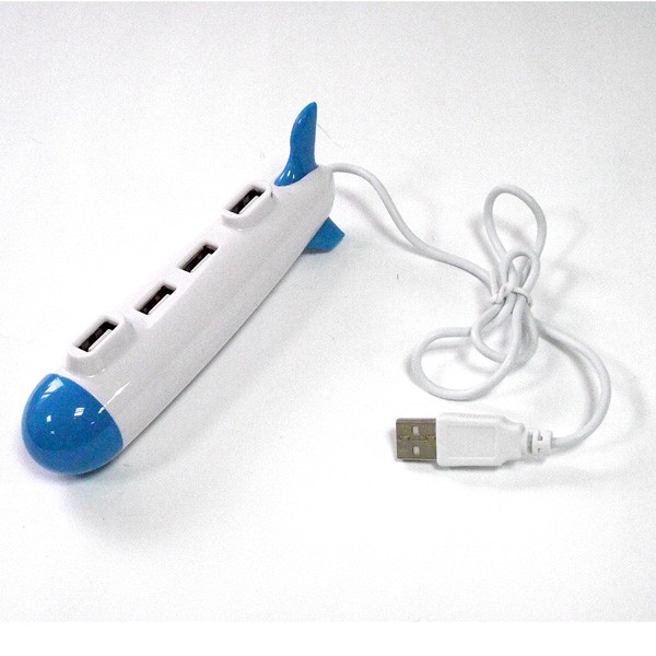 USb-хаб в виде подводной лодки белый