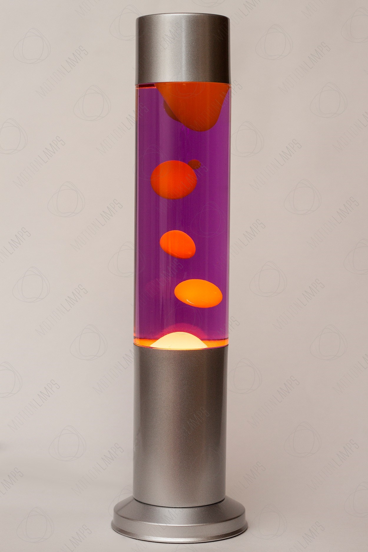 Лава-лампа 38см CL Оранжевая/Фиолетовая (Воск) |  в Подарки.ру