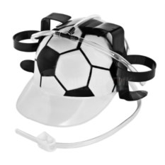 Пивная каска Футбольный мяч