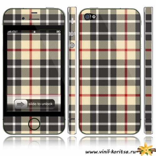 Наклейка на iPhone 4