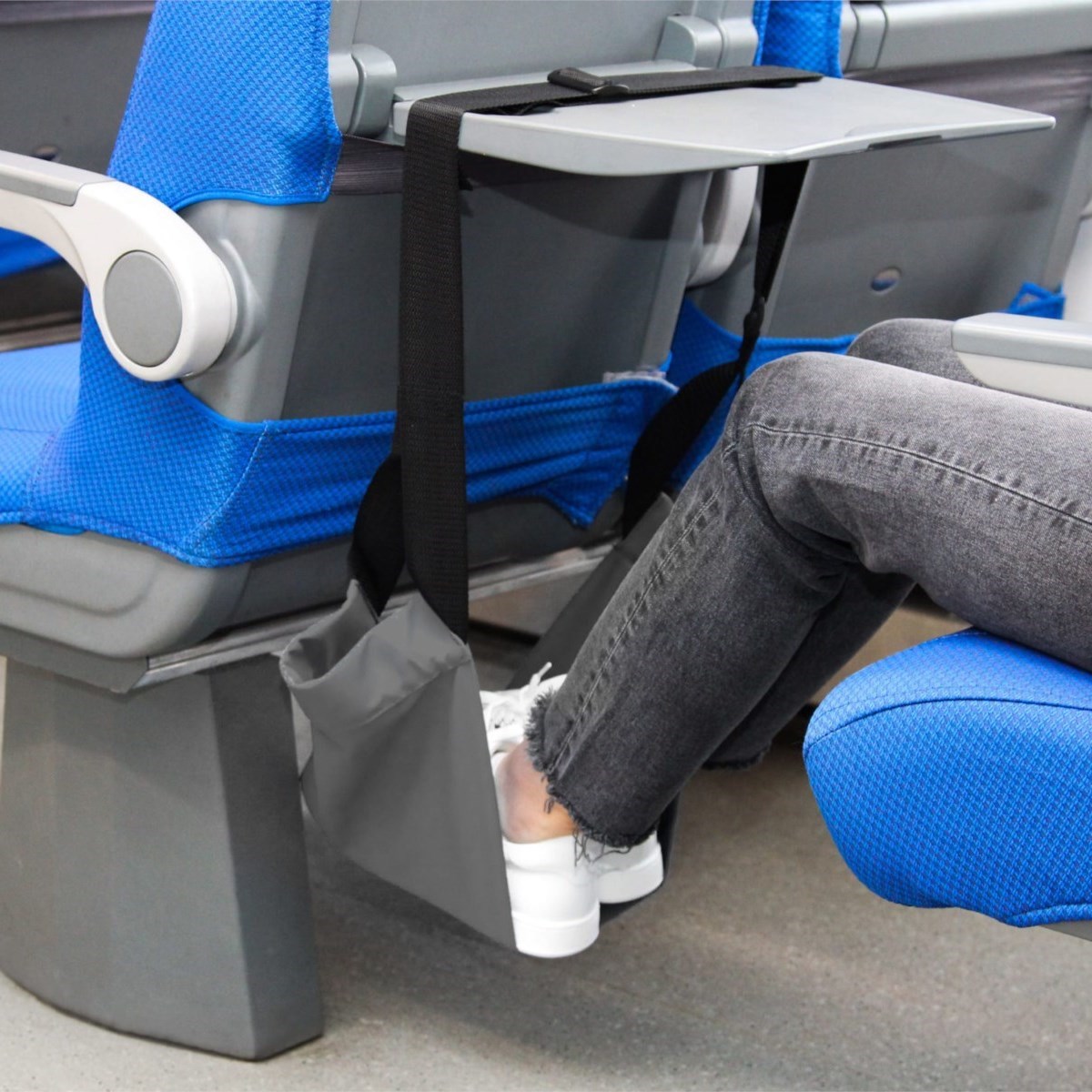 Дорожный гамак для ног GREY