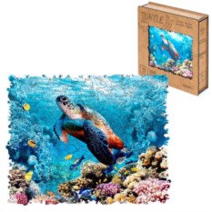 Деревянный пазл Черепаха